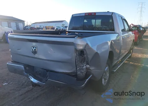 2012 Ram 1500 Slt from USA, damaged, VIN 1C6RD6GP9CS262679